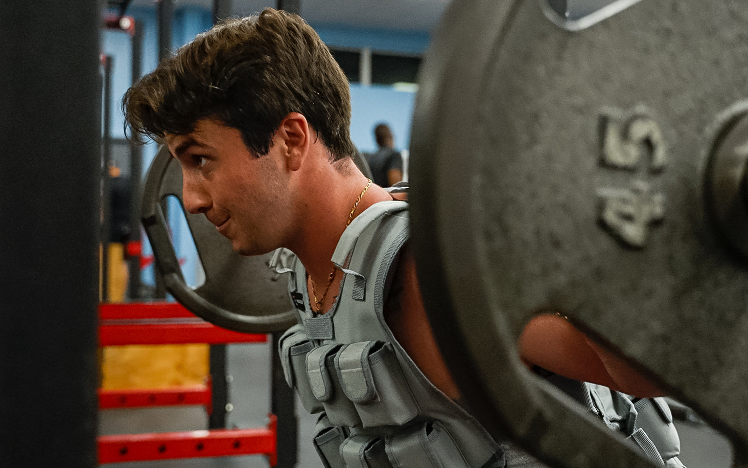 Training with added weight vest